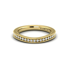 Matching Band for Intricate Hidden Halo Engagement Ring