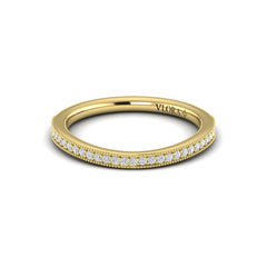 Matching Band for Vintage Splendor Oval Split Shank Engagement Ring