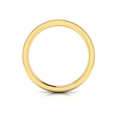 Matching Band for Vintage Splendor Oval Split Shank Engagement Ring