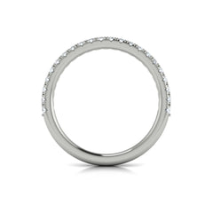 Matching Band for Signature Solitaire Emerald Cut Bezel Engagement Ring