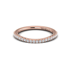 Matching Band for Refined Oval Bezel Engagement Ring