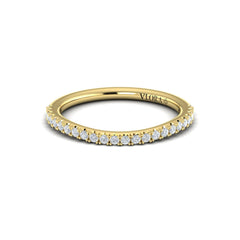 Matching Band for Refined Oval Bezel Engagement Ring