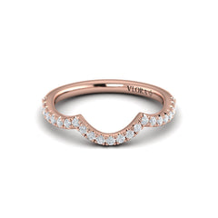 Matching Band for Embrace Halo Oval Engagement Ring