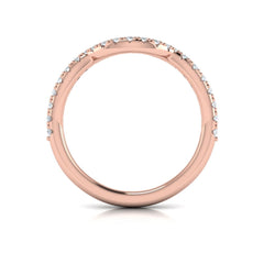 Matching Band for Embrace Halo Oval Engagement Ring