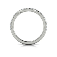 Matching Band for Embrace Halo Oval Engagement Ring