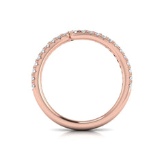 Matching Band for Timeless Reflection Oval Engagement Ring