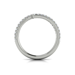 Matching Band for Timeless Reflection Oval Engagement Ring
