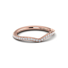 Matching Band for Bypass Oval Engagement Ring