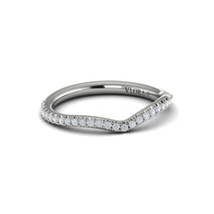 Matching Band for Bypass Oval Engagement Ring