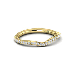 Matching Band for Bypass Oval Engagement Ring