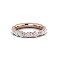 Matching Band for Cascade Oval Engagement Ring