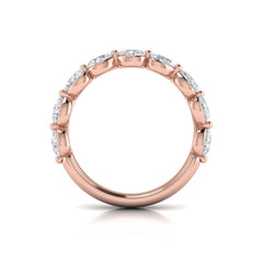 Matching Band for Cascade Oval Engagement Ring