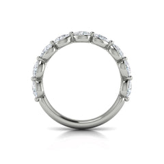 Matching Band for Cascade Oval Engagement Ring