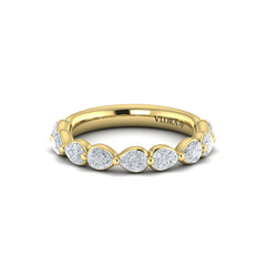 Matching Band for Cascade Oval Engagement Ring