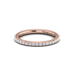 Matching Band for Woven Embrace Three Stone Engagement Ring